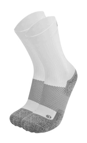 Os1st, WP4 Wellness Performance Crew Socks, Unisex, White