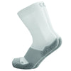 Os1st, WP4™+ WIDE Wellness Performance Crew Socks, Unisex, White