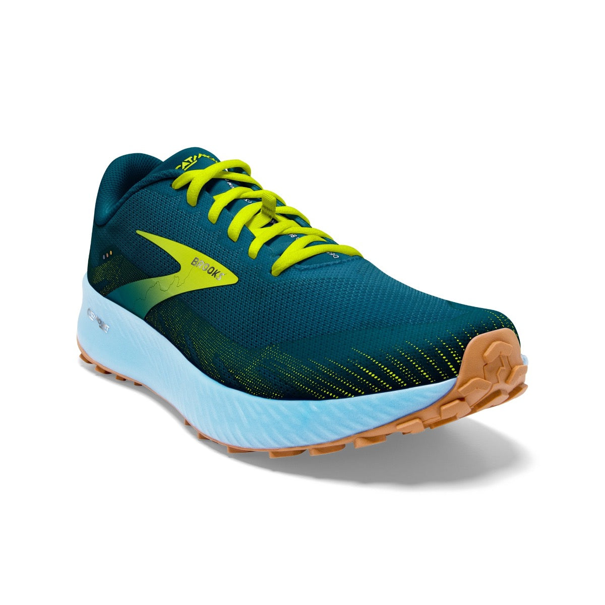 Brooks, Catamount, Men, Blue/Lime/Biscuit 