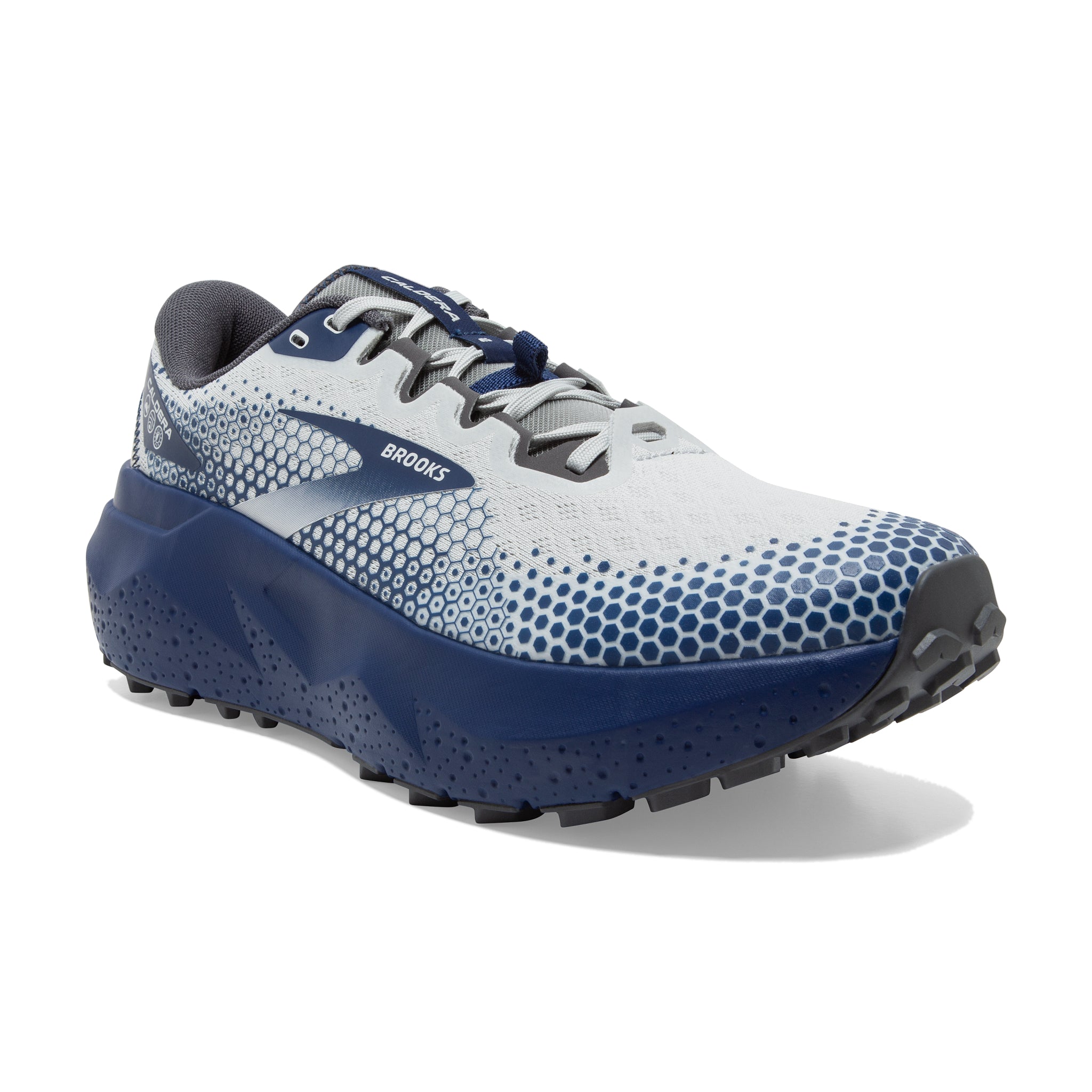 Brooks, Caldera 6, Men, Oyster/Blue Depths/Pearl