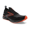 Brooks, Levitate StealthFit 6, Men, Black/Spicy Orange