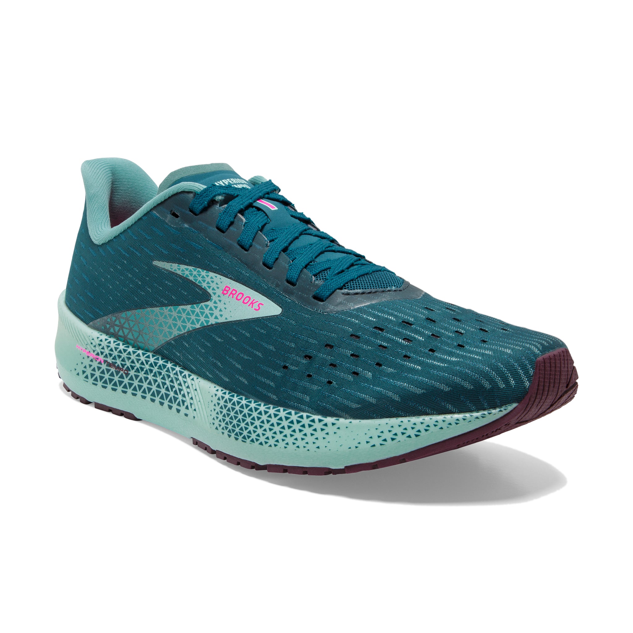 Brooks, Hyperion Tempo, Women, Blue Coral/Blue Light/Pink
