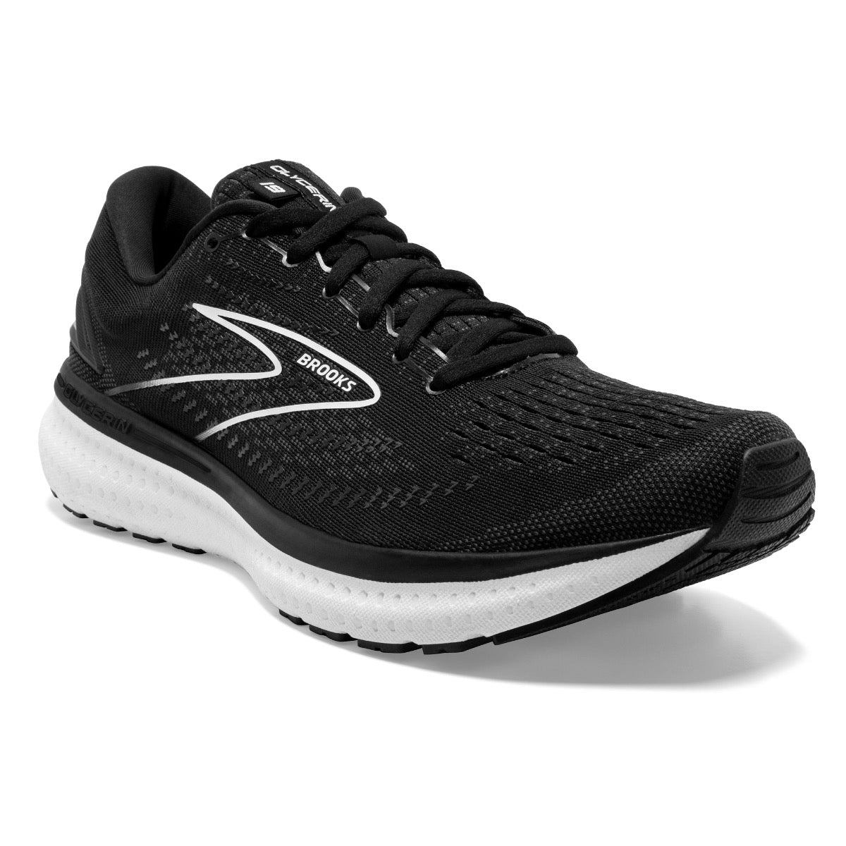 Brooks Glycerin 19 Shoes Black Red SS21