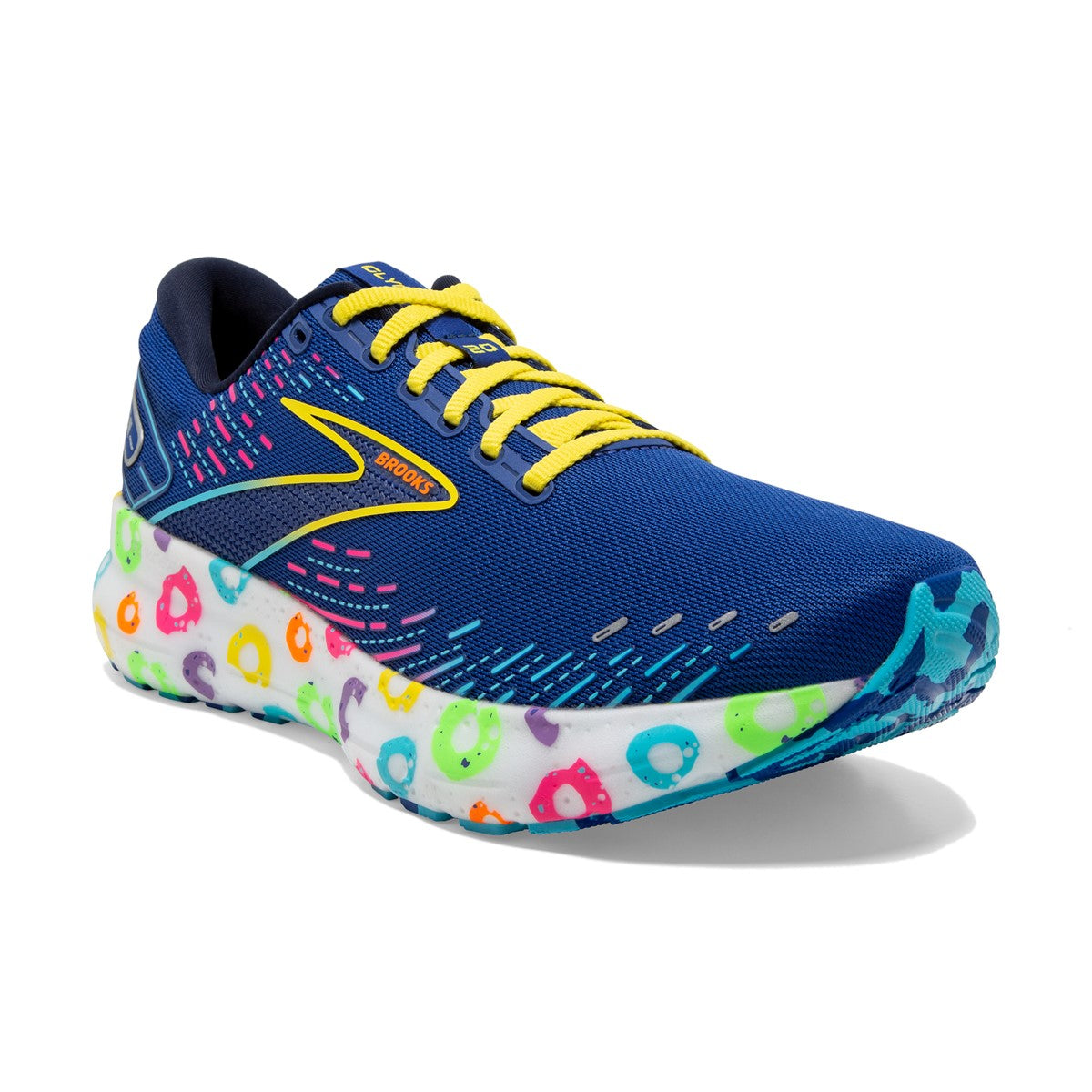 Brooks, Glycerin 20, Women, Blue/Peacoat/Yellow