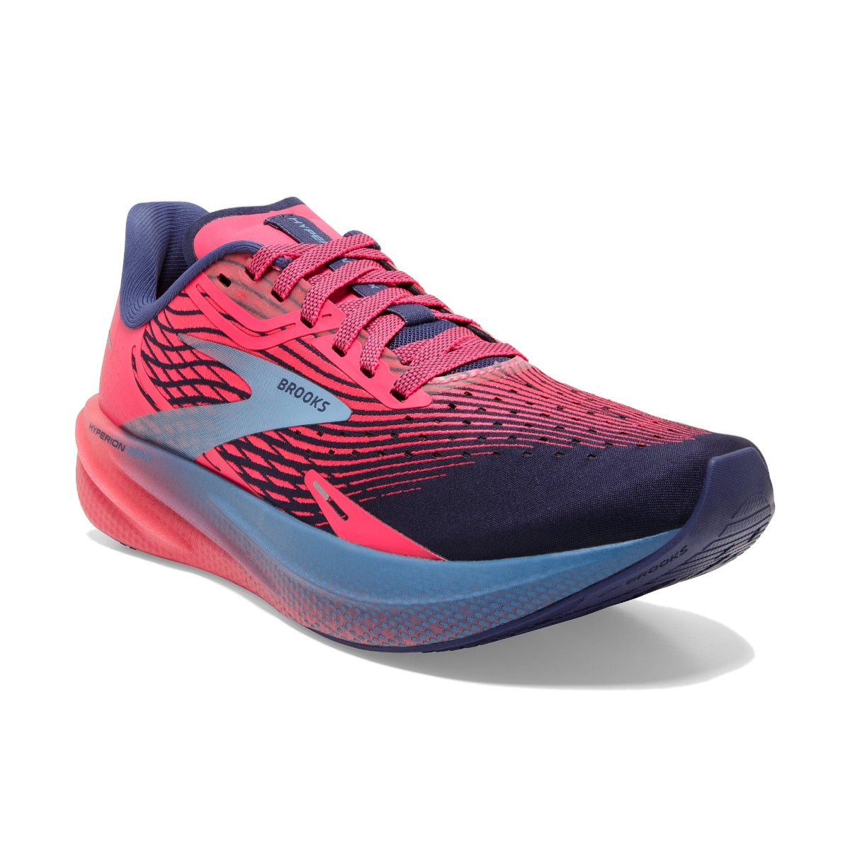 Brooks, Hyperion Max, Women, Pink/Cobalt/Blissful Blue