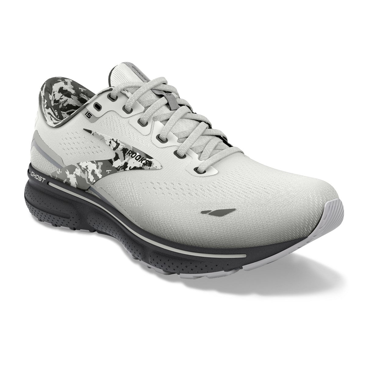 Brooks, Ghost 15, Women, White/Ebony/Oyster