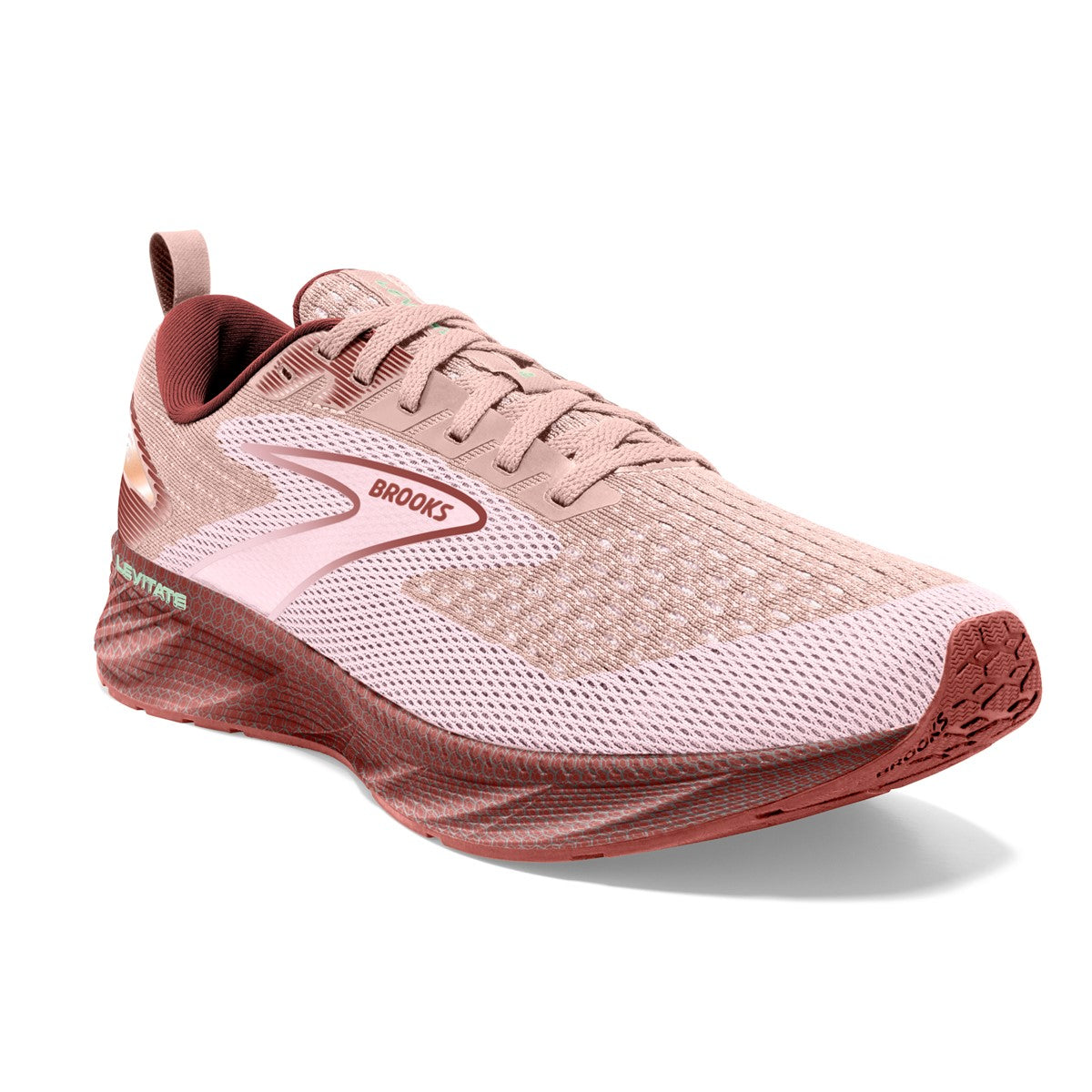 Brooks, Levitate 6, Women, Peach Whip/Pink