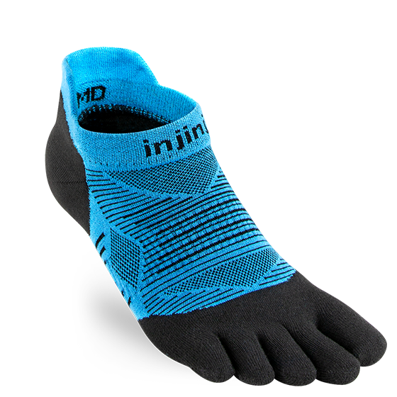 Injinji, Run Lightweight No Show, Unisex, Malibu