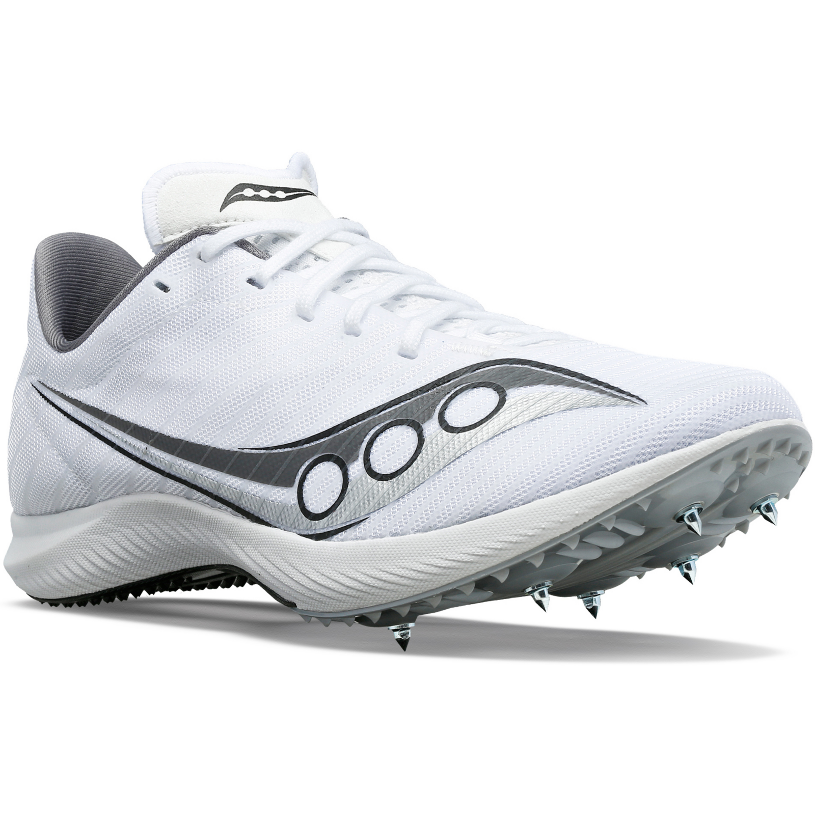 Saucony, Velocity MP, Women, White/Silver (01)