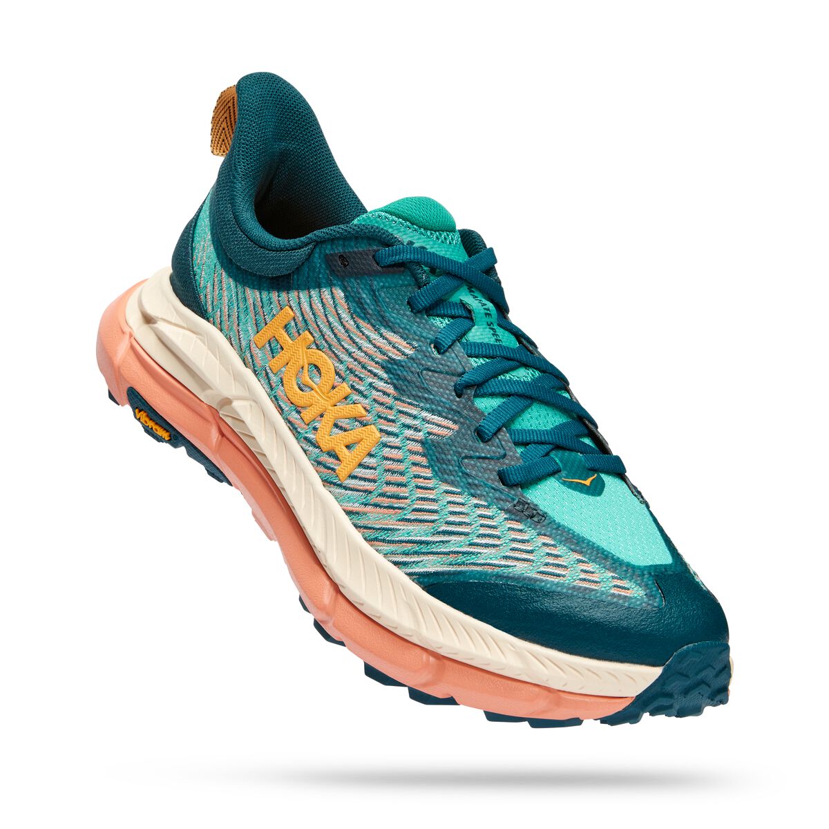 Hoka One One, Mafate Speed 4, Women, Deep Tea/Water Garden