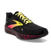 Brooks, Launch 9, Men, Black/Pink/Yellow