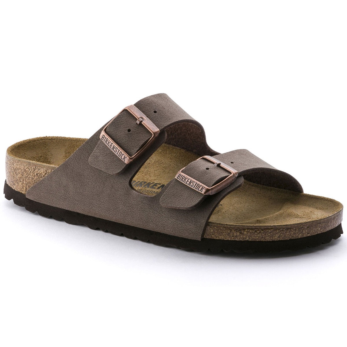 Birkenstock, Arizona Birkibuc Regular Width, Unisex, Mocha