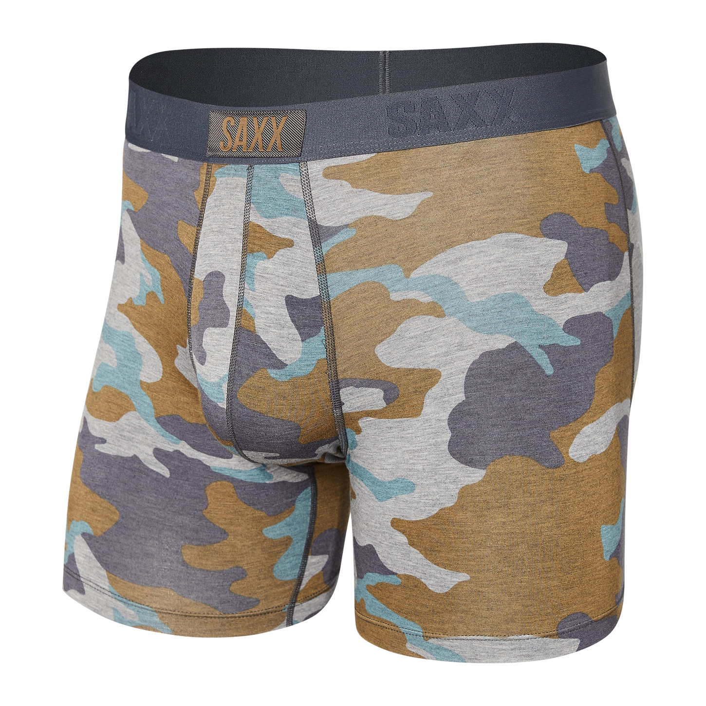 SAXX, Vibe Boxer Brief, Men, grey supersize camo (GSC)