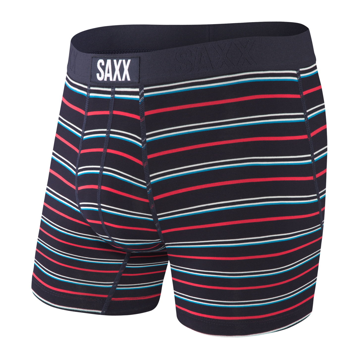 SAXX, Vibe Boxer Brief, Men, Dk Ink Coast Stripe (ICS)