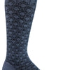 Sockwell, Deco Dot | Moderate Graduated Compression Socks, Women, Denim