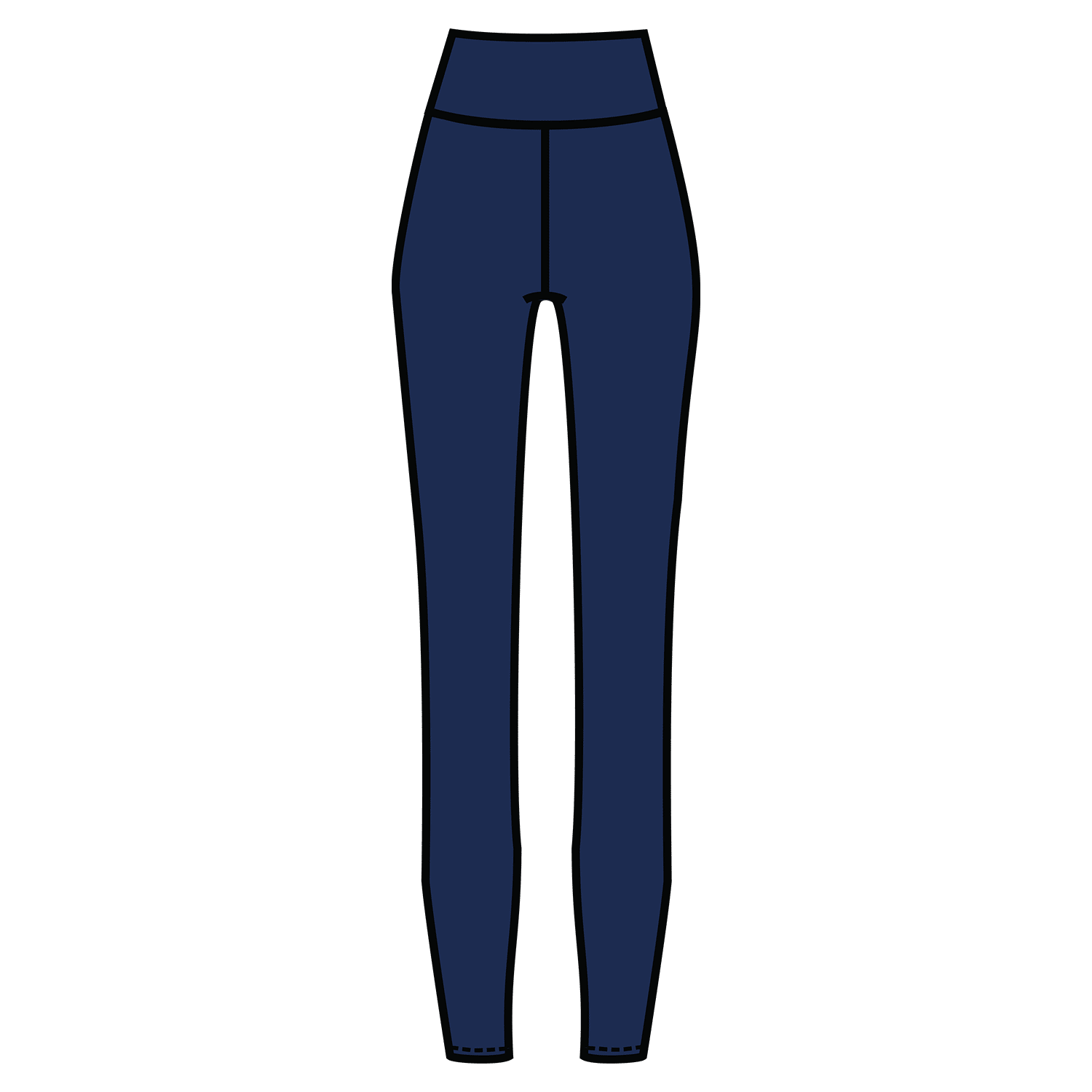 Playmakers, Playmakers 25" Yoga Legging, Women, Navy