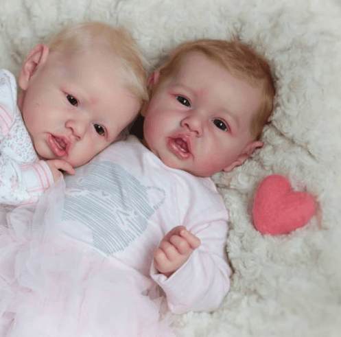 twin silicone baby dolls