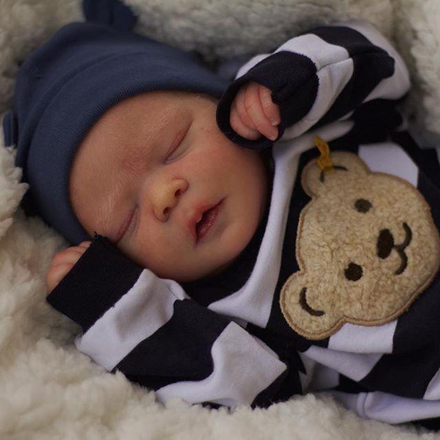 reborn dolls boy sleeping