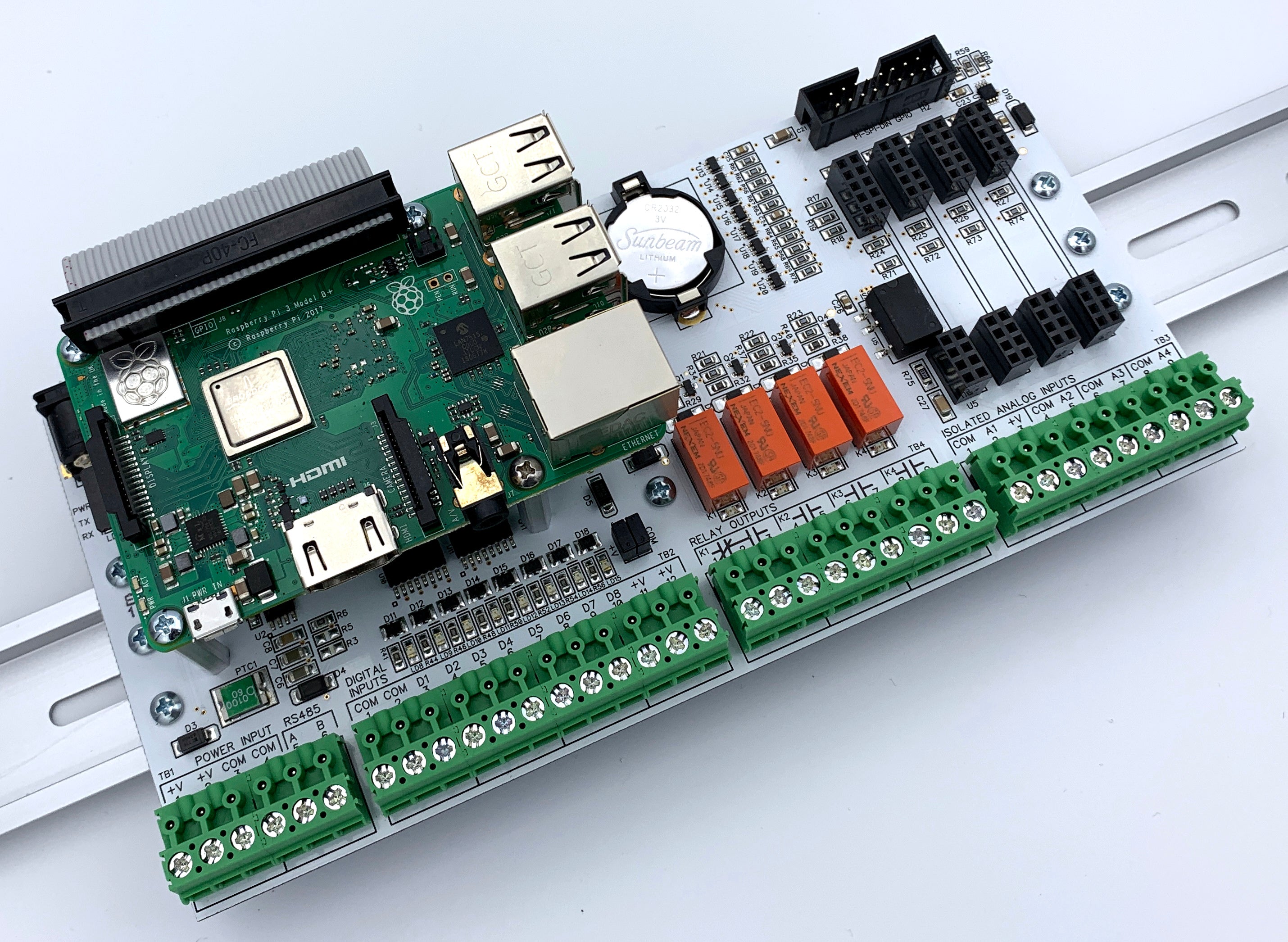 PI-SPI-DIN Series Multi I/O Interface