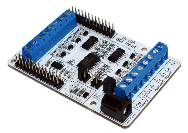 Raspberry Pi Pi-SPi-8DI Isolated Digital Input Module