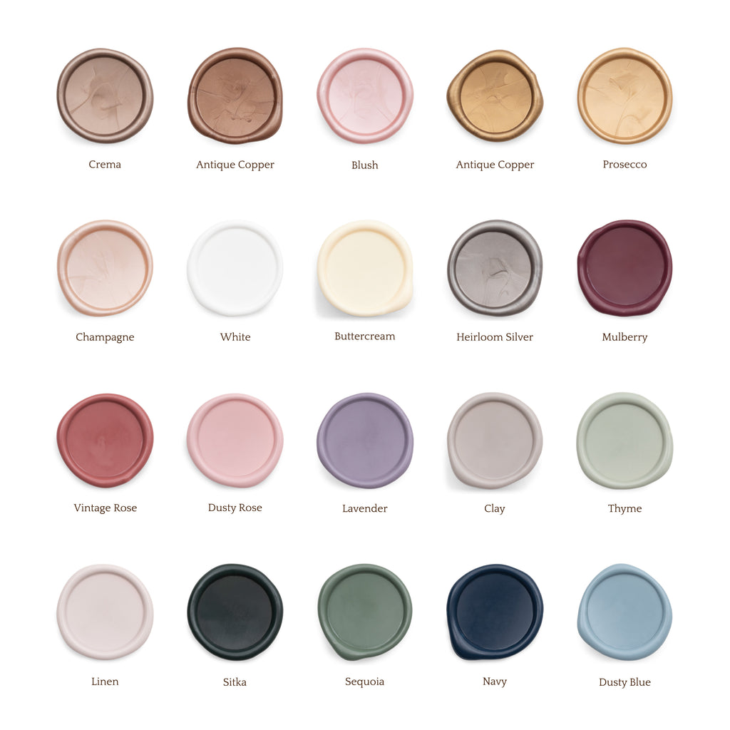 Elle Bee Design - Wax Seal colours