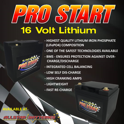 Pro Start 16v Lithium Batteries