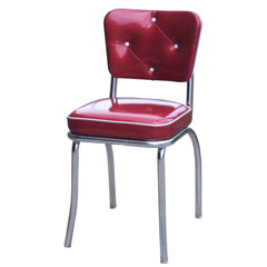 Lucy Diner Chair with Red and White