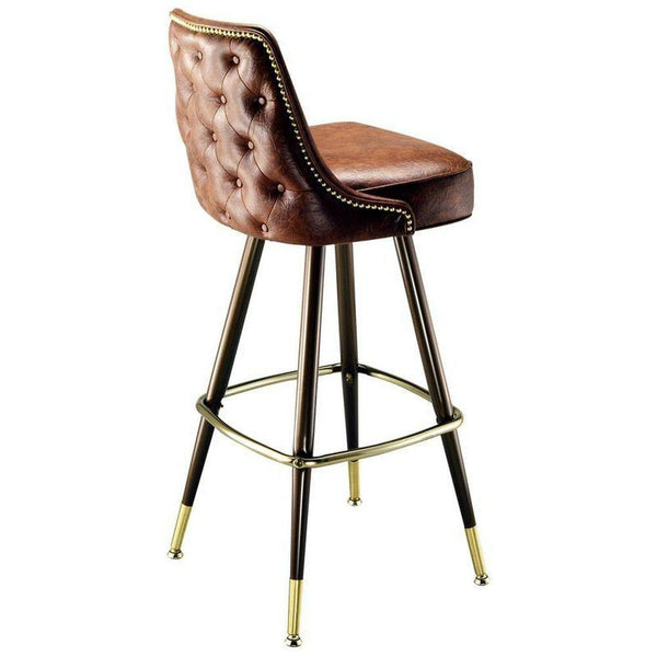 counter stool brown