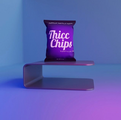 sachets de chips personnalisés