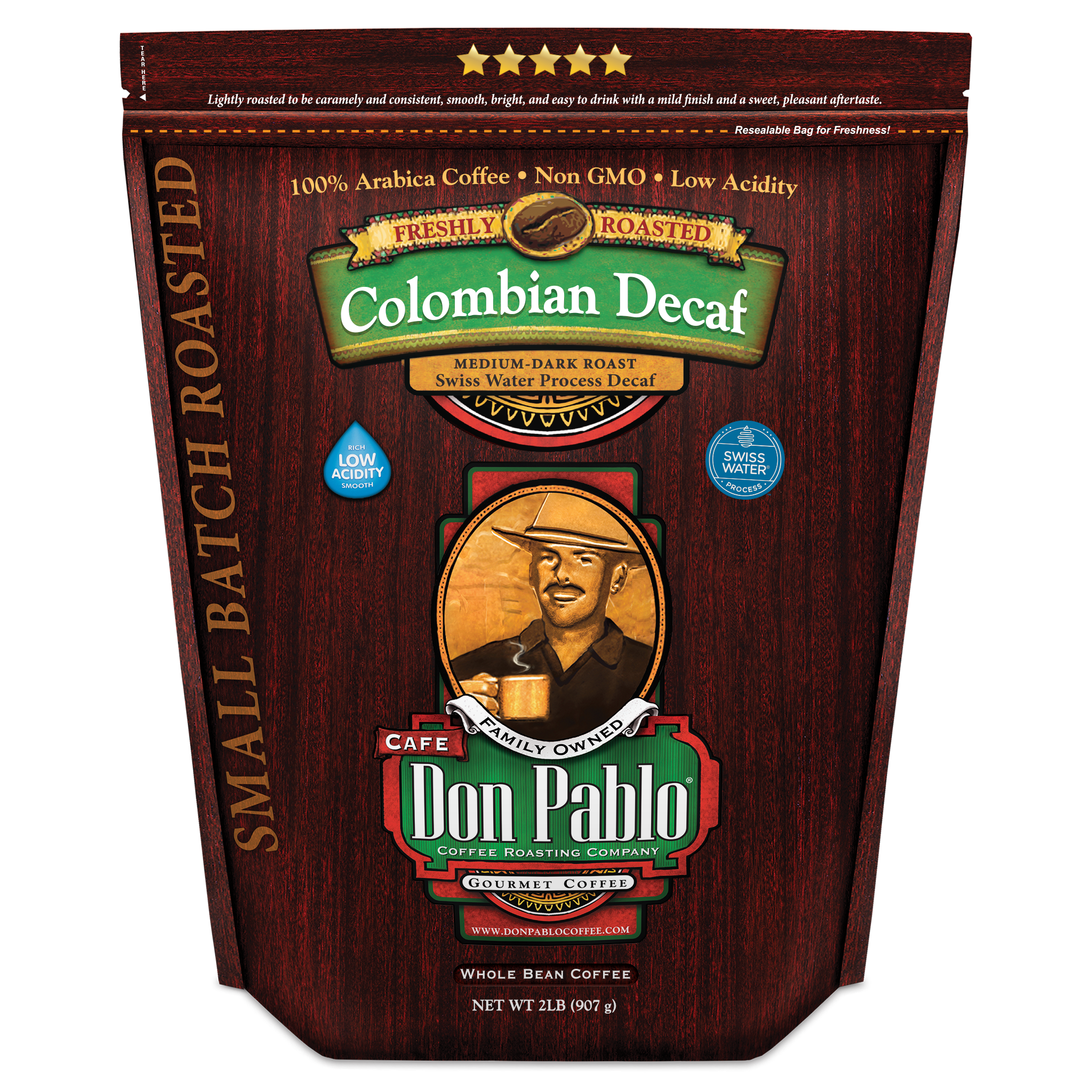 Don Pablo Colombian Swiss Water Process Decaf 2LB hide
