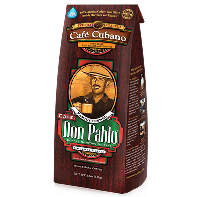 Don Pablo Cafe Cubano Coffee 12 oz Bag 