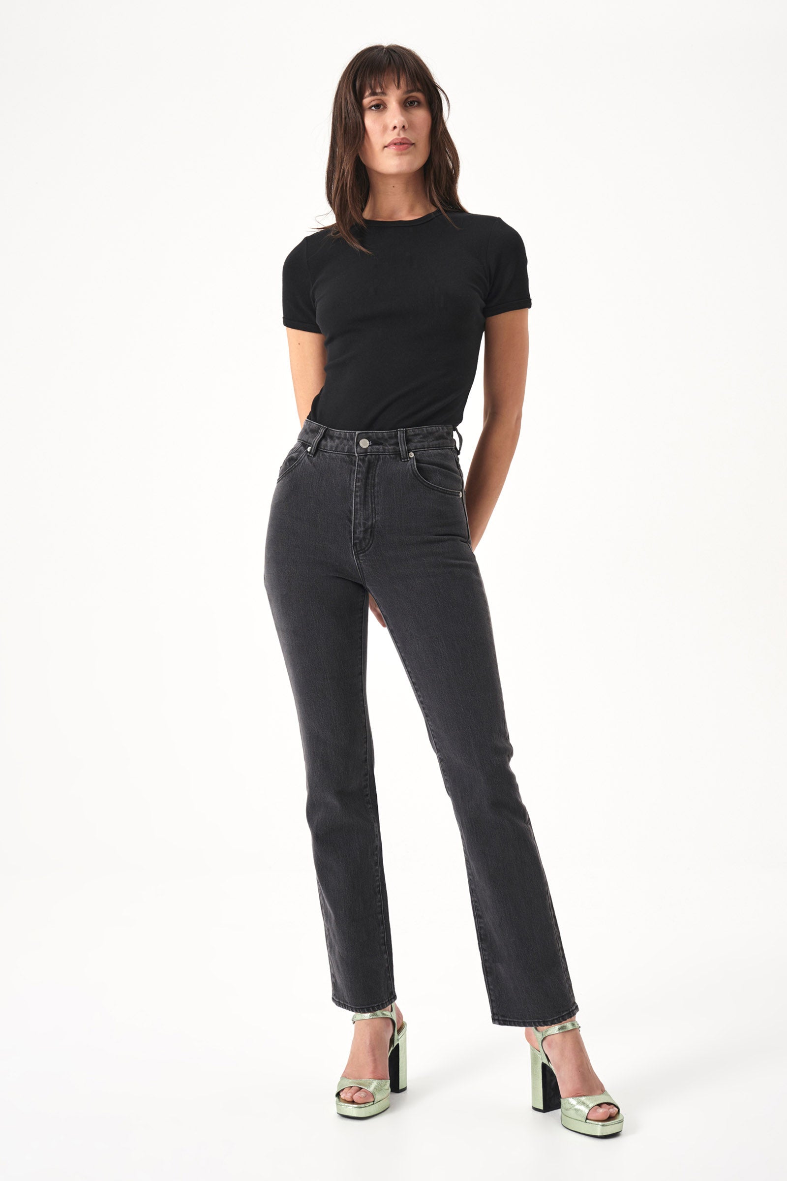 Buy Original Straight Long - Brad Black Online | Rollas Jeans