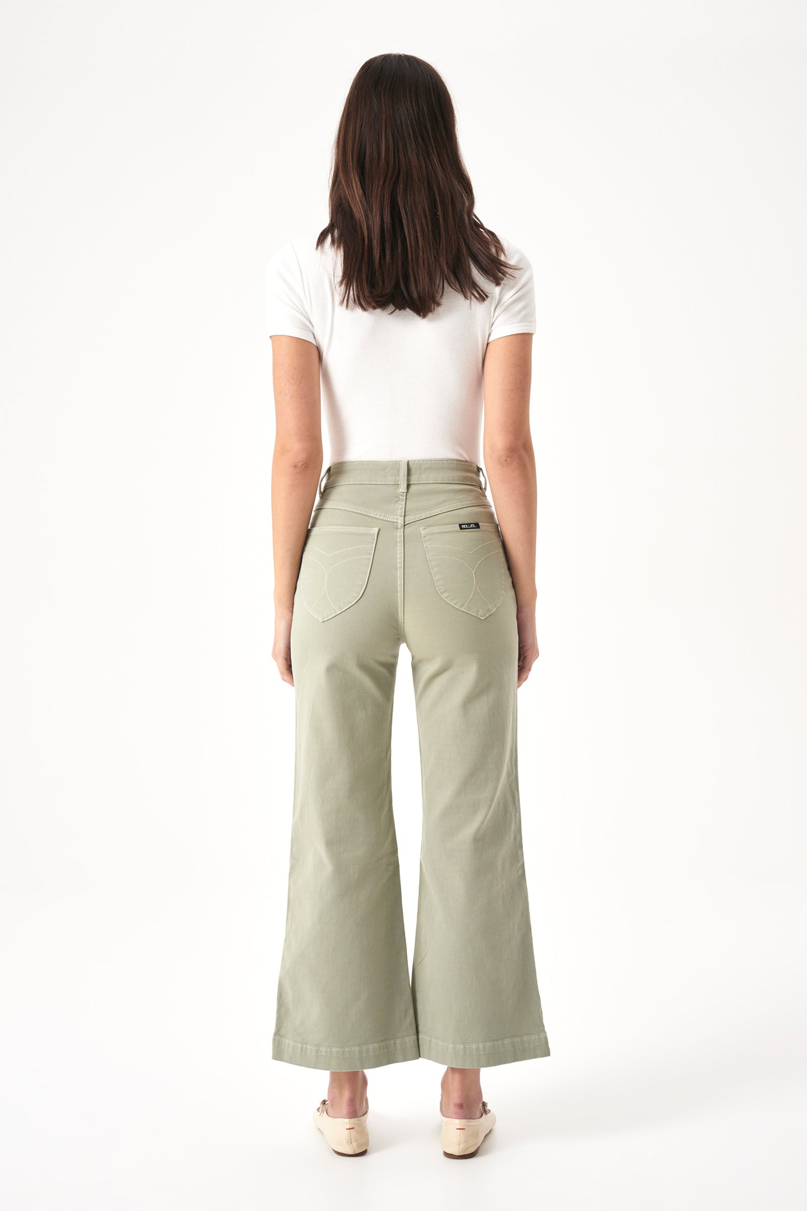 Ann Taylor The Petite Kate Wide Leg Crop Sailor Pant