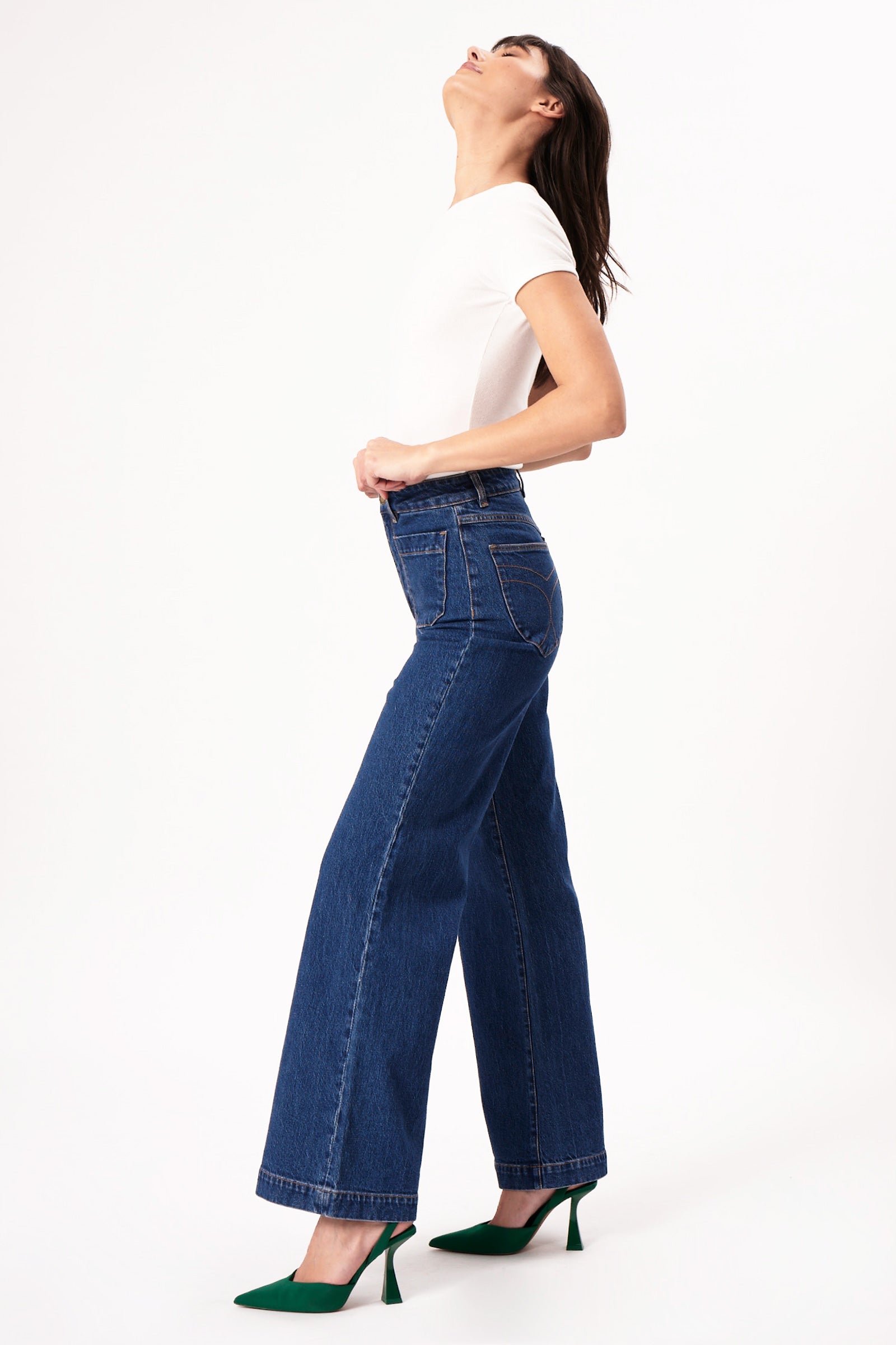 Sailor Jean Eco Ruby Blue - Jean Jail