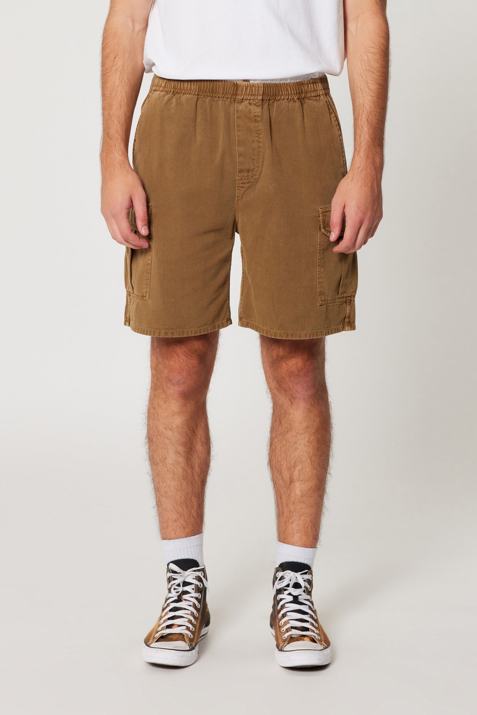 Rolla's Tradie Cargo Short In Bronze