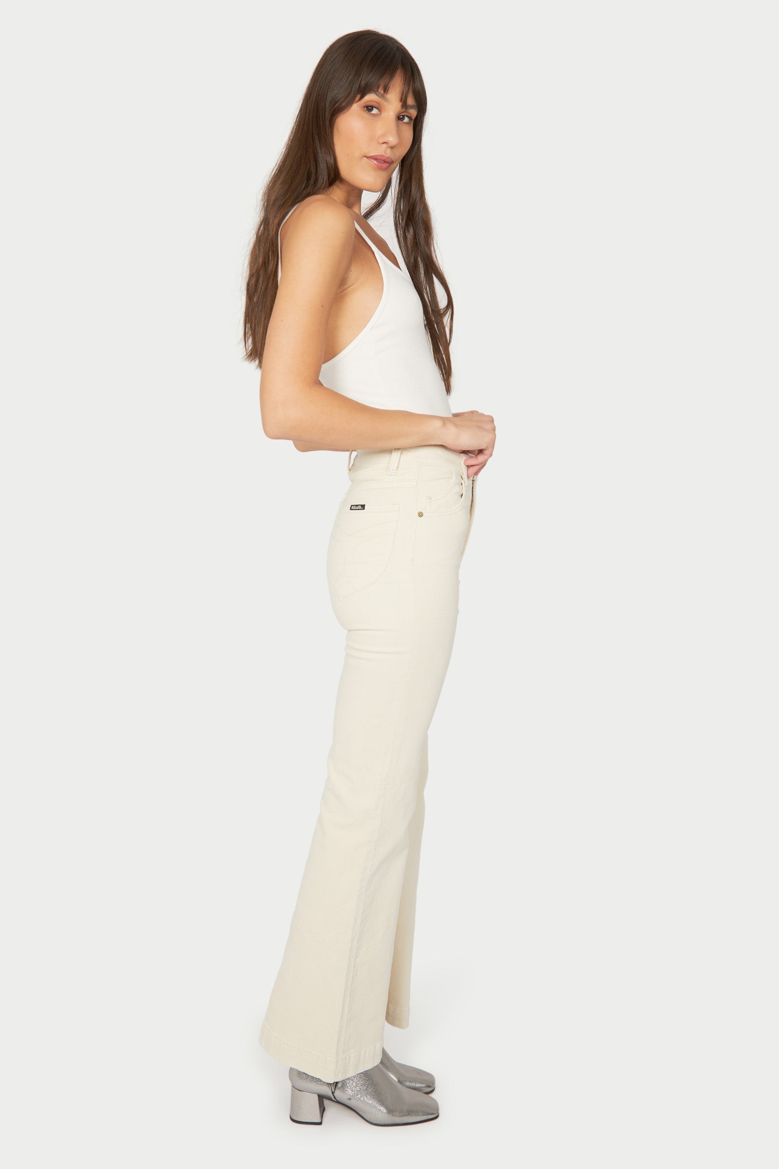 Buy Eastcoast Flare - Vanilla Cord Online | Rollas Jeans