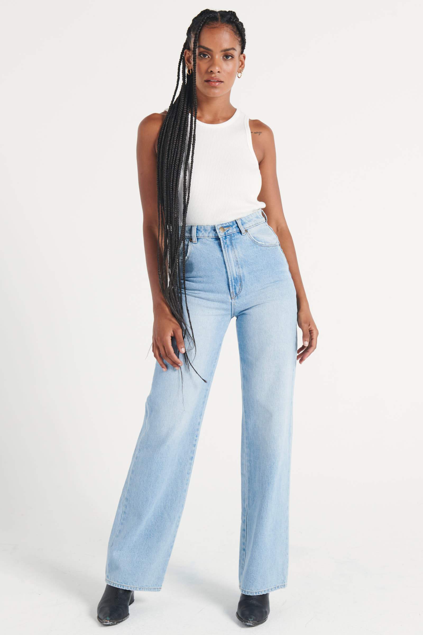 Buy Heidi Jean - Old Stone Online | Rollas Jeans