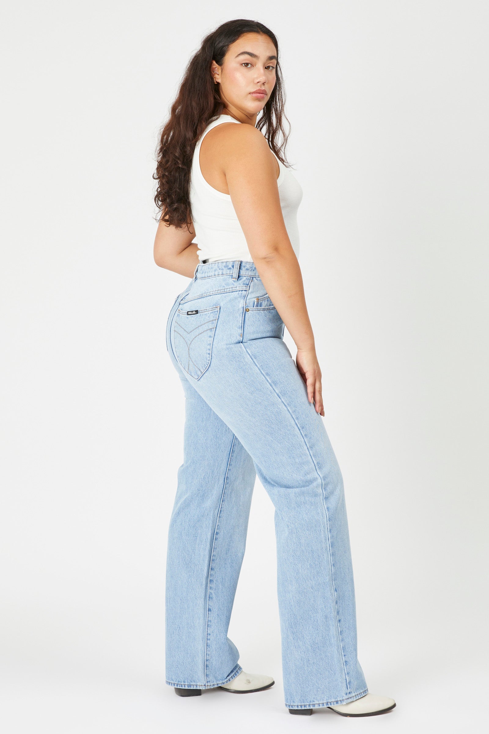 Women's Light Blue Denim Jeans | Women's Light Blue Jeans | Rolla's US