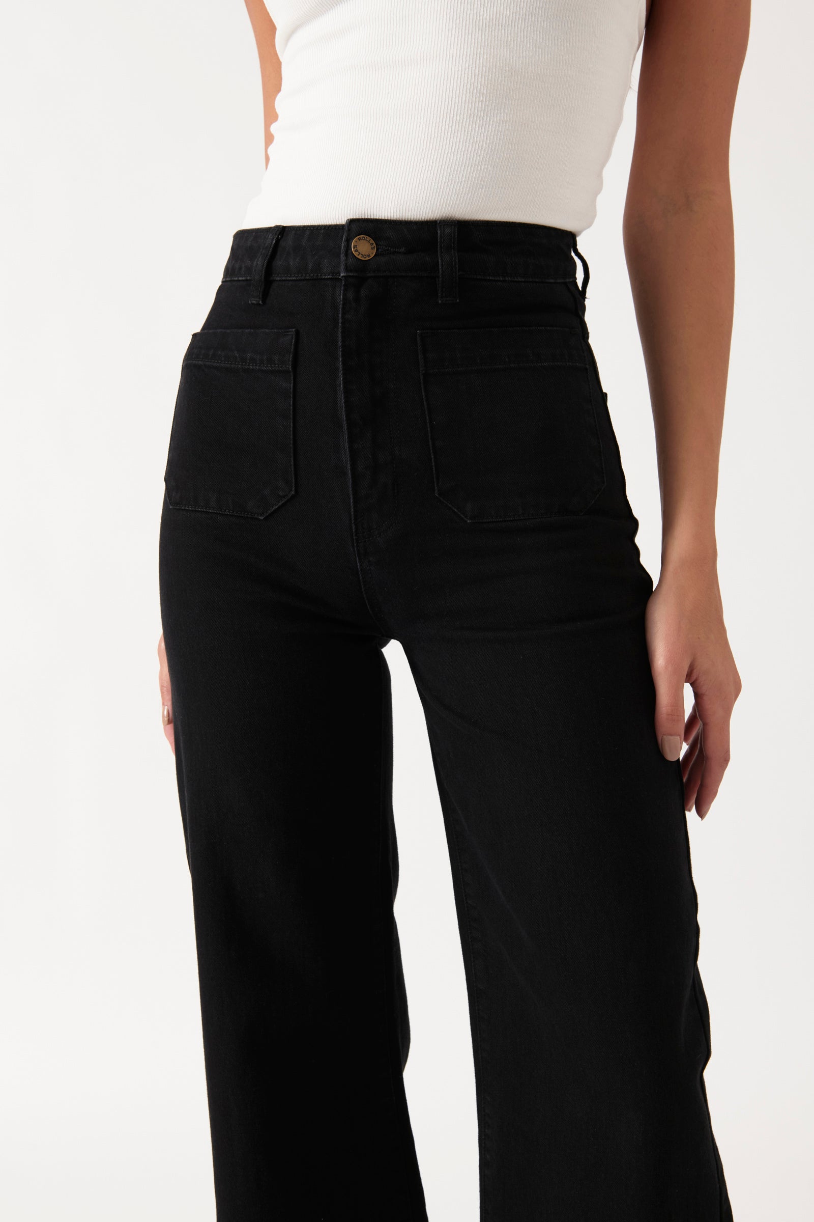 Rolla's Sailor Jean - Comfort Jet Black | Size: 31 by Pigment