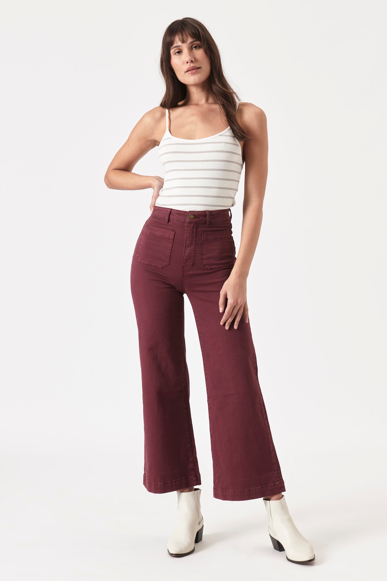 Buy Women's Sailor Wide Jeans Online | Rolla's Jeans