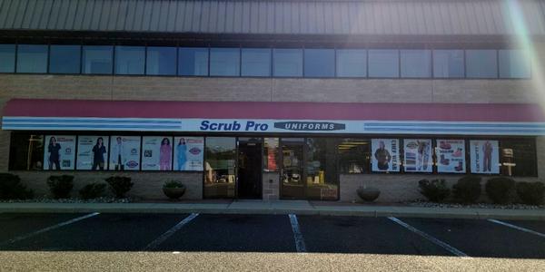 Scrub Pro Uniform store in Westville New Jersey. 1075 Delsea Drive. Deptford.