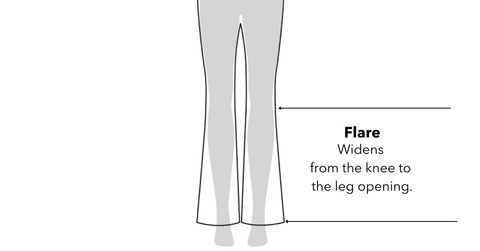 Flare scrub pants widen from the knee to the leg opening collection at Scrub Pro Uniforms.