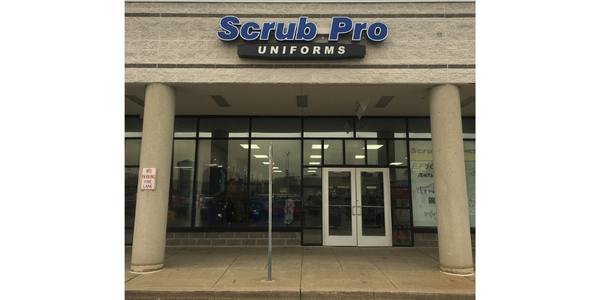 Scrub Pro Uniforms store in Grays Ferry Shopping Center Philadelphia Pennsylvania. 2893 Grays Ferry Ave. Unit H