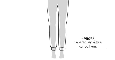 Jogger scrub pants have a tapered leg with a cuffed hem collection at Scrub Pro Uniforms.