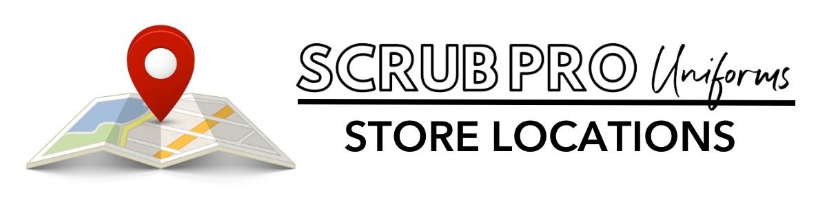 Scrub Pro Uniforms store locations.