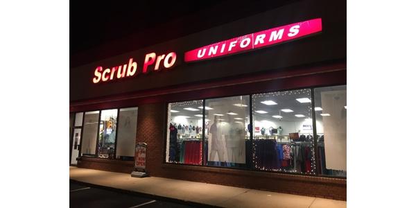 Scrub Pro Uniforms store in Marlton New Jersey. 144 RT 73 North.