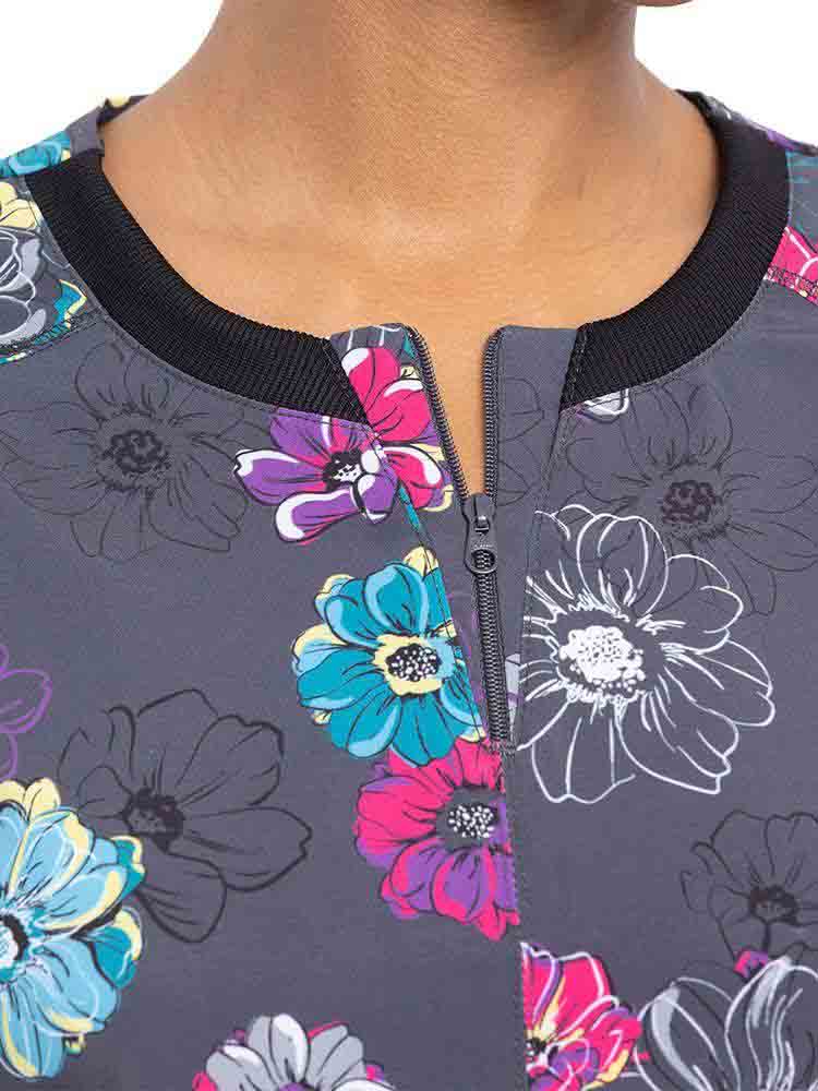 Cherokee iFlex V-Neck Print Scrubs Top CK732 DTSR Dot's So Retro Free  Shipping - Helia Beer Co