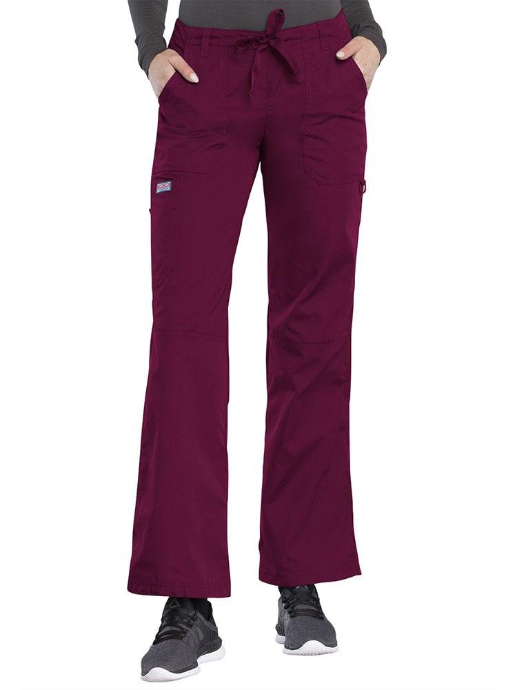 Cherokee Workwear Originals Women's Drawstring Flare Leg Scrub