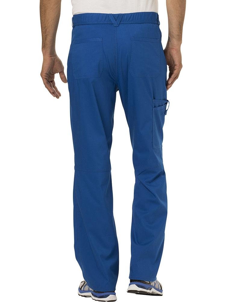 Cherokee Workwear Originals Men's Drawstring Cargo Scrub Pant