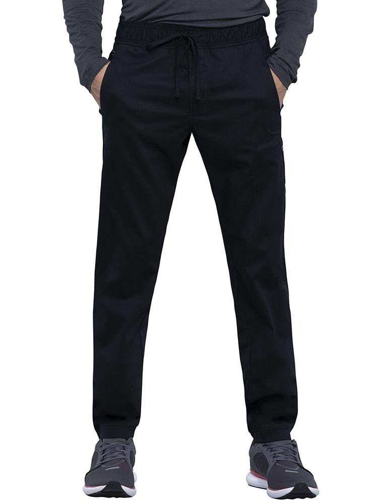 Men's Casper Multi-Pocket Scrubs Pants - Black